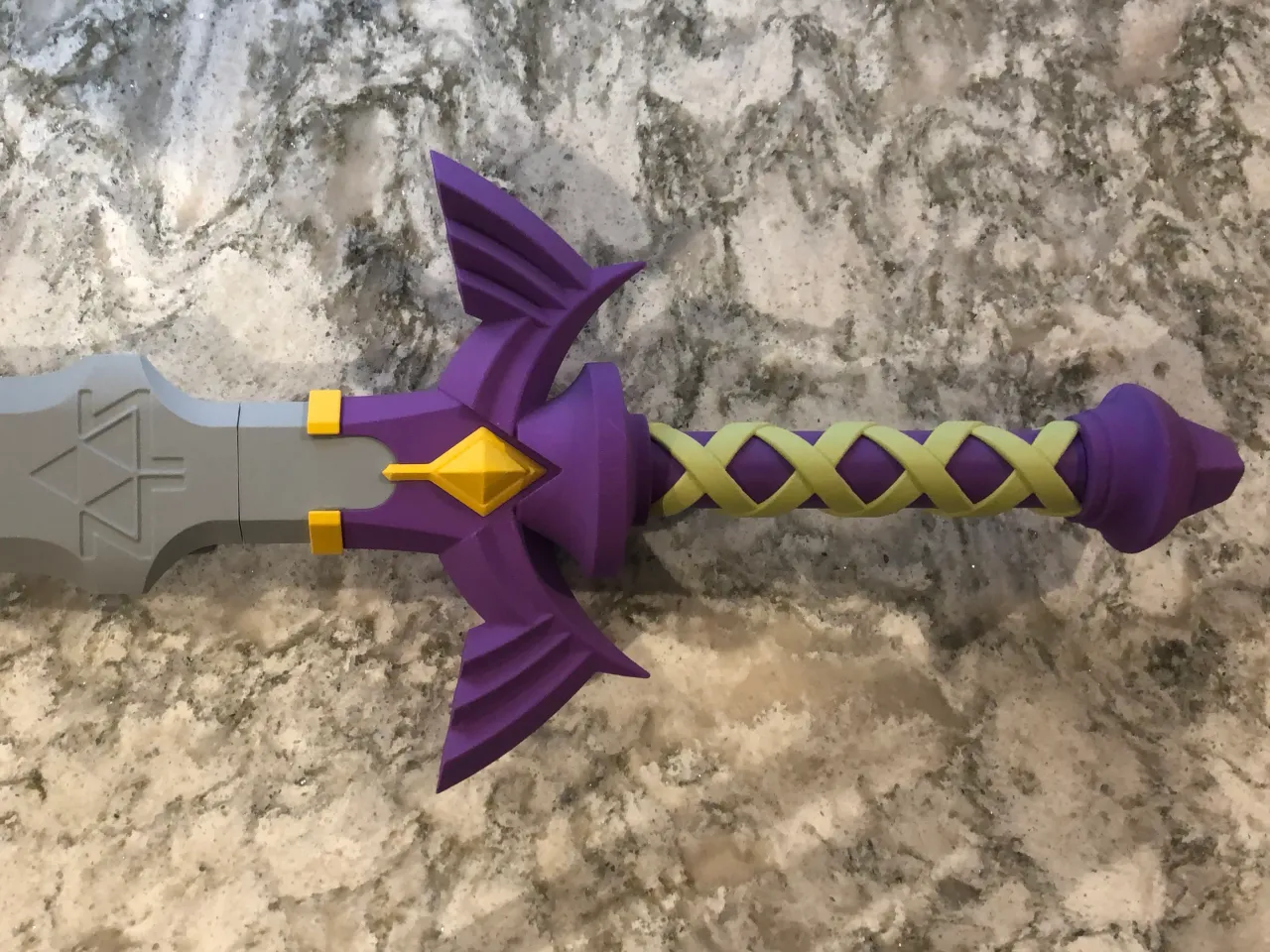 MASTER SWORD from Zelda Breath of the Wild - Life Size | 3D Print Model