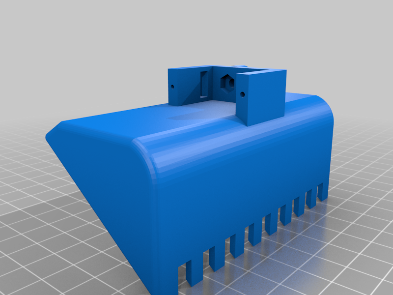 Micromelon Digger Attachment by Micromelon Robotics | Download free STL ...