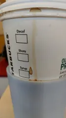 Coffee cup thermal sleeve and drip guard collection