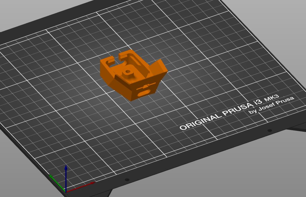 Miniatura 3 do modelo 3D Bosch Kiox display frame bracket