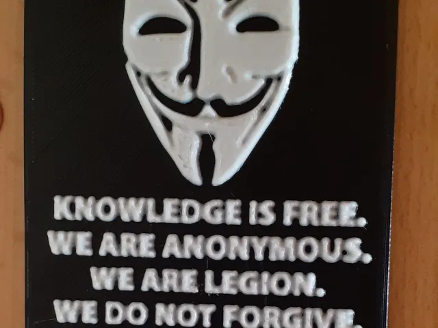 Anonymous Sign