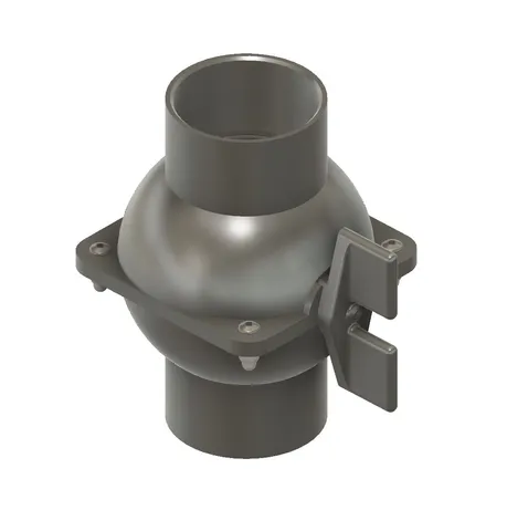 Dust collector ball valve - 50mm