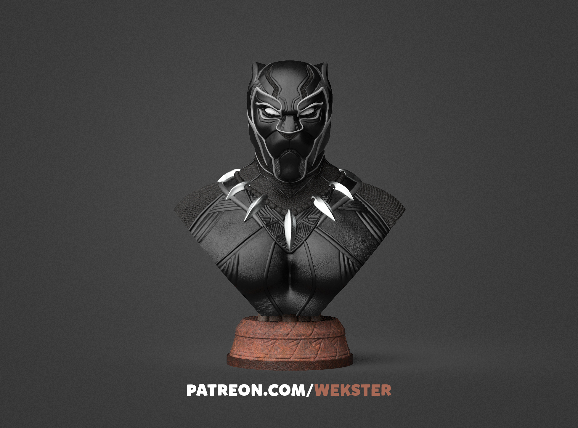 Black Panther bust