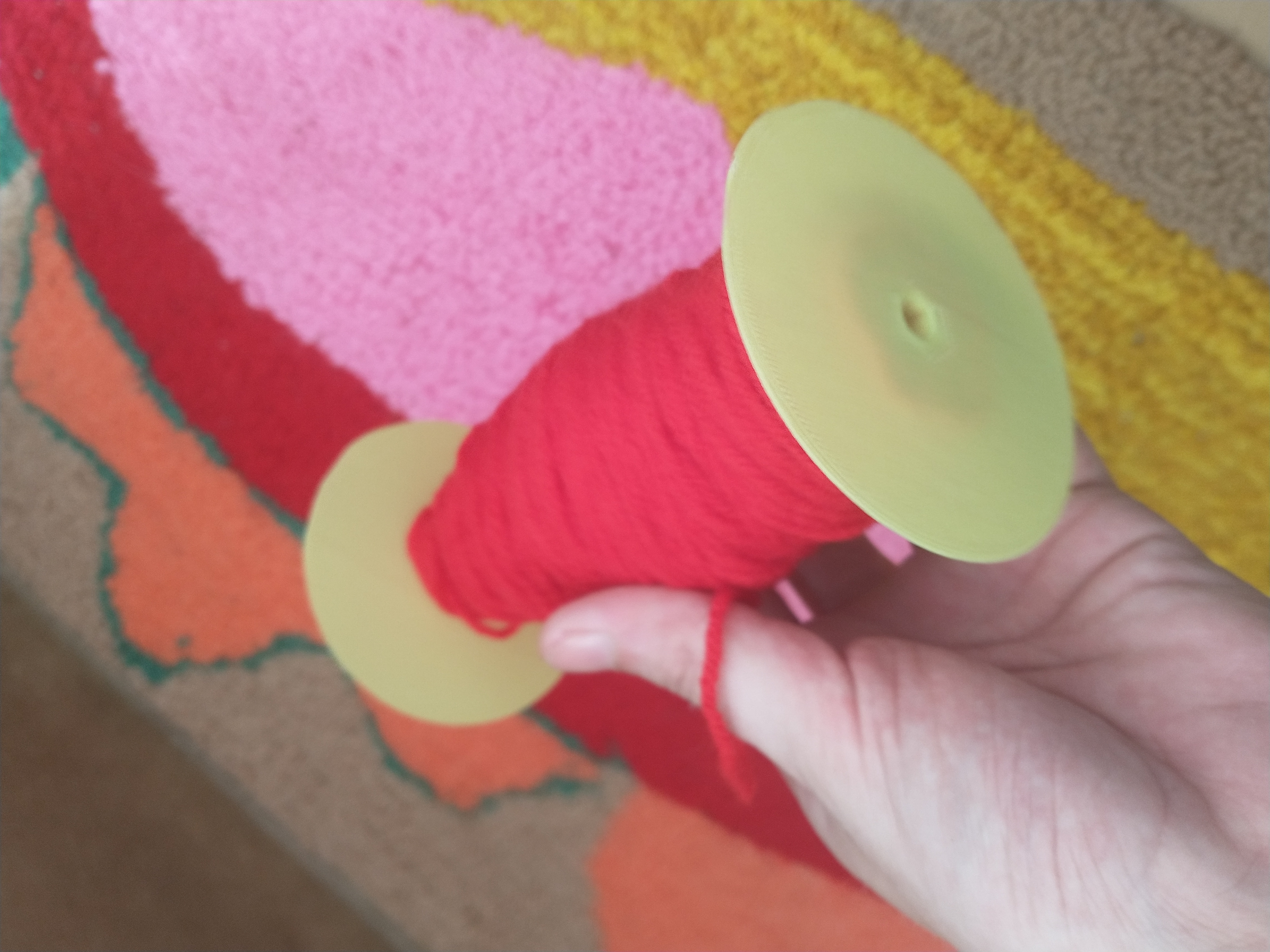 Spool for wool! With hex