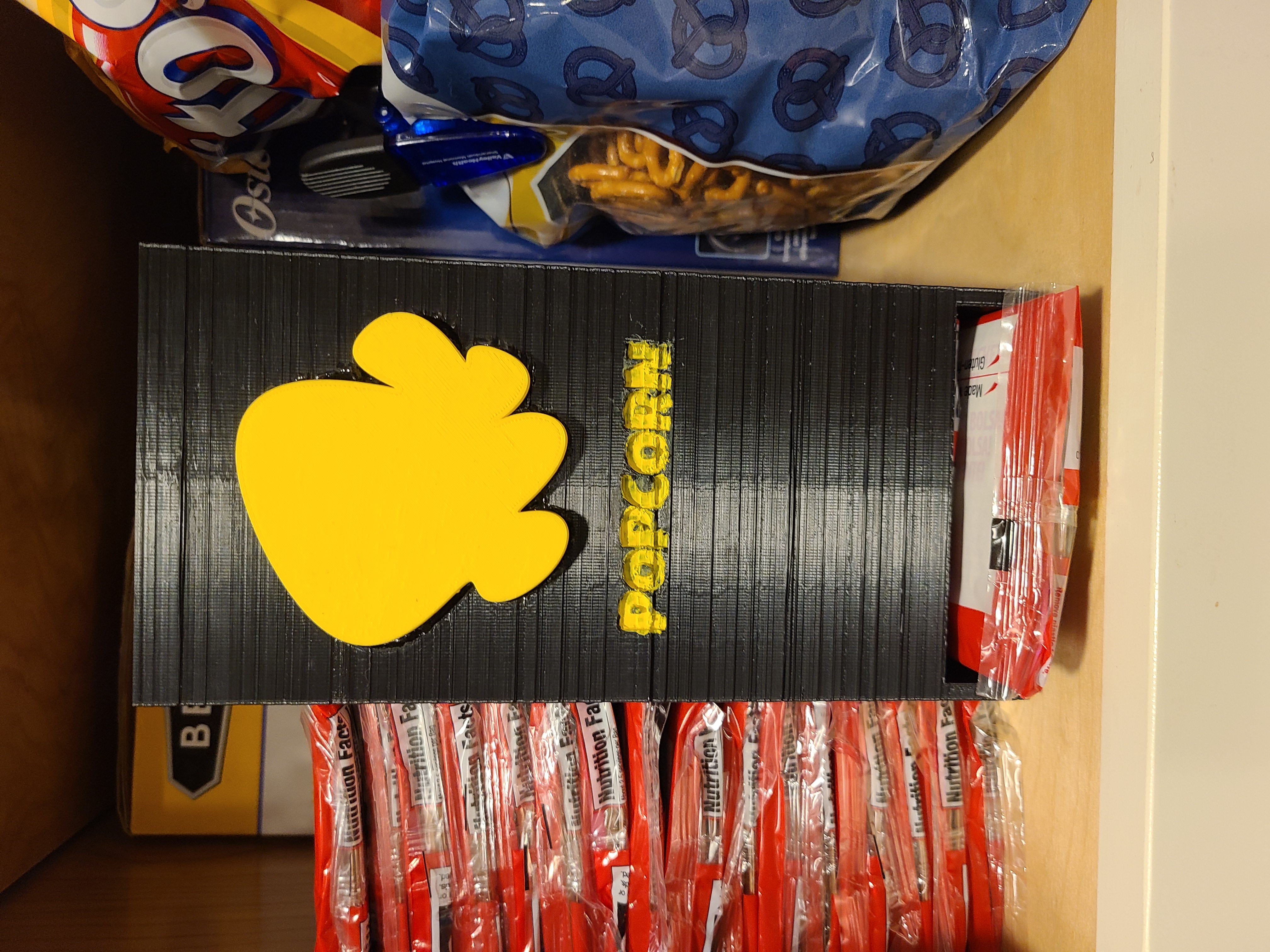 Popcorn Bag Dispenser