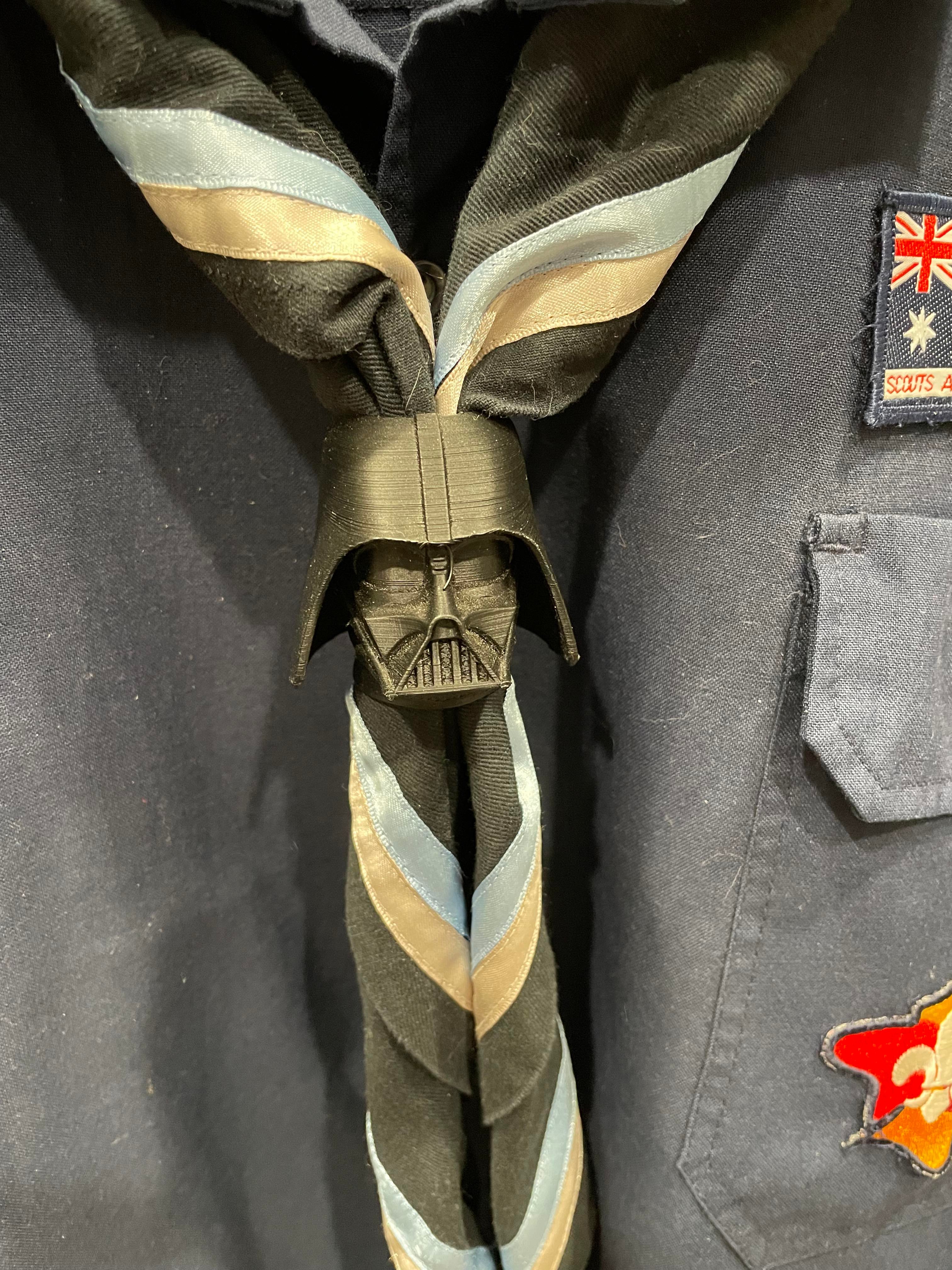 Darth Vader Scout Neckie/Scarf Woggle