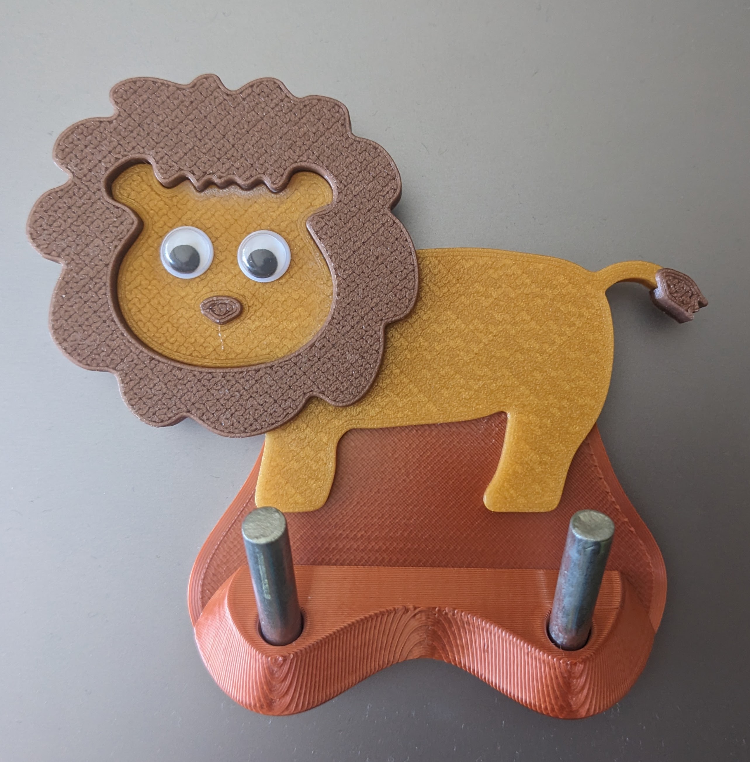Lion wallhook for kids