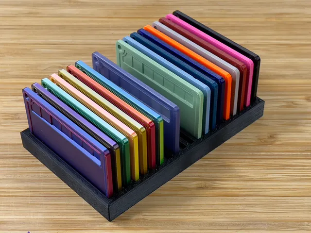Simple Filament Swatch Holder