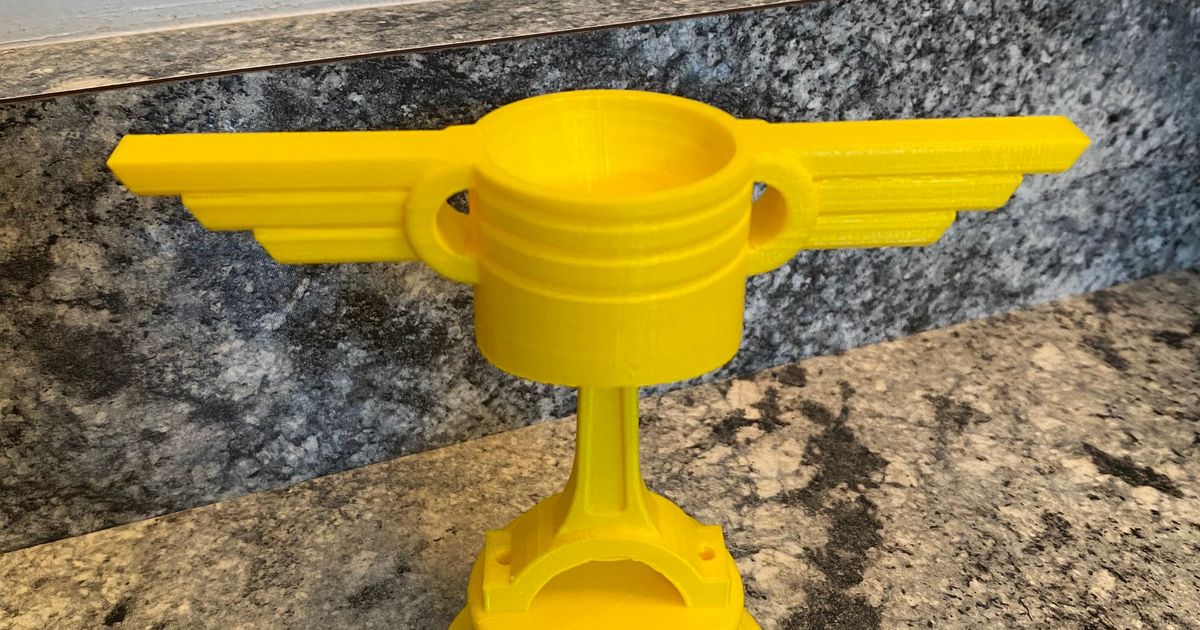 Piston Cup NO SUPPORTS by tjdesign Download free STL model