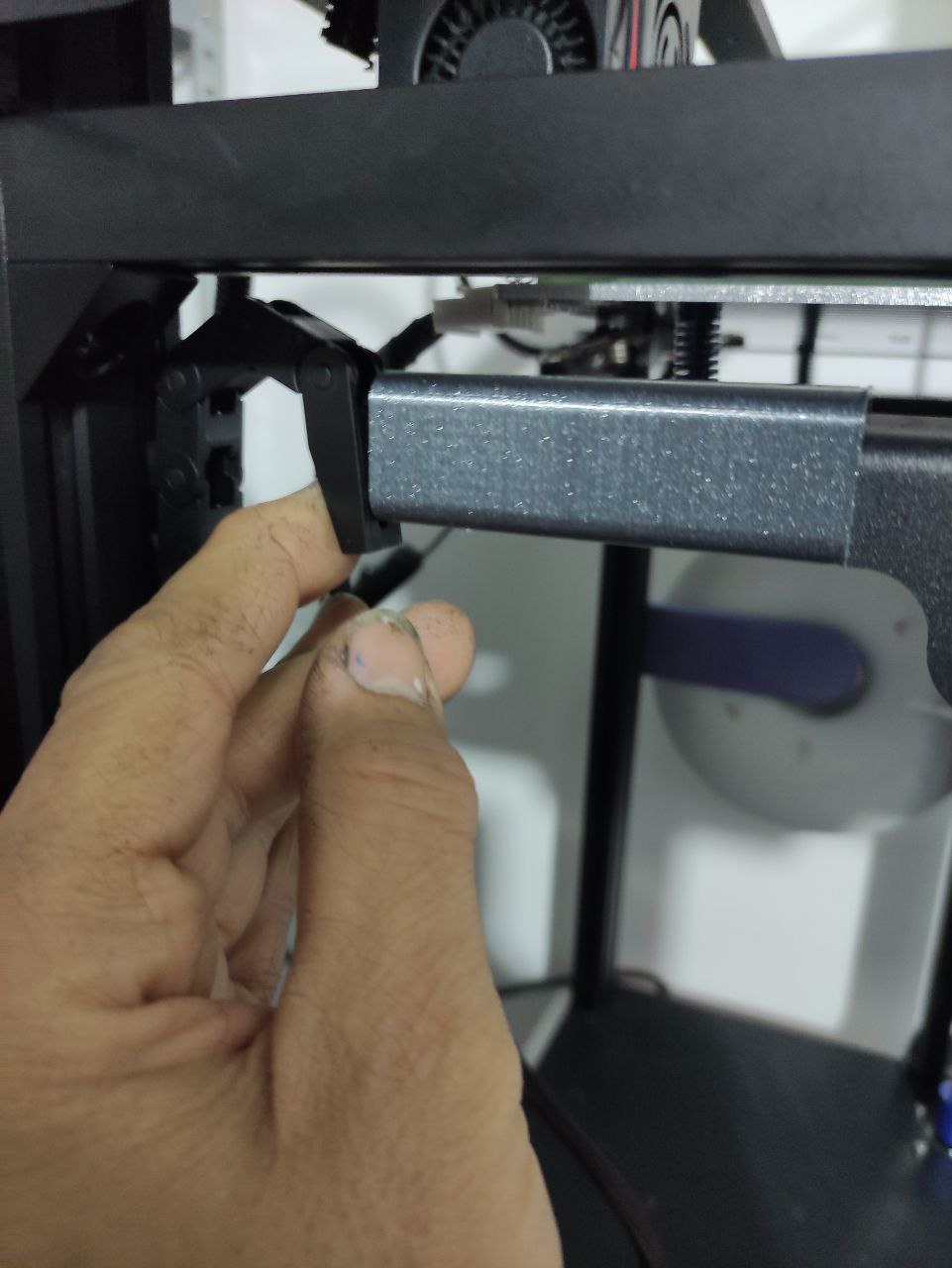 soporte cadena cables cama silicona