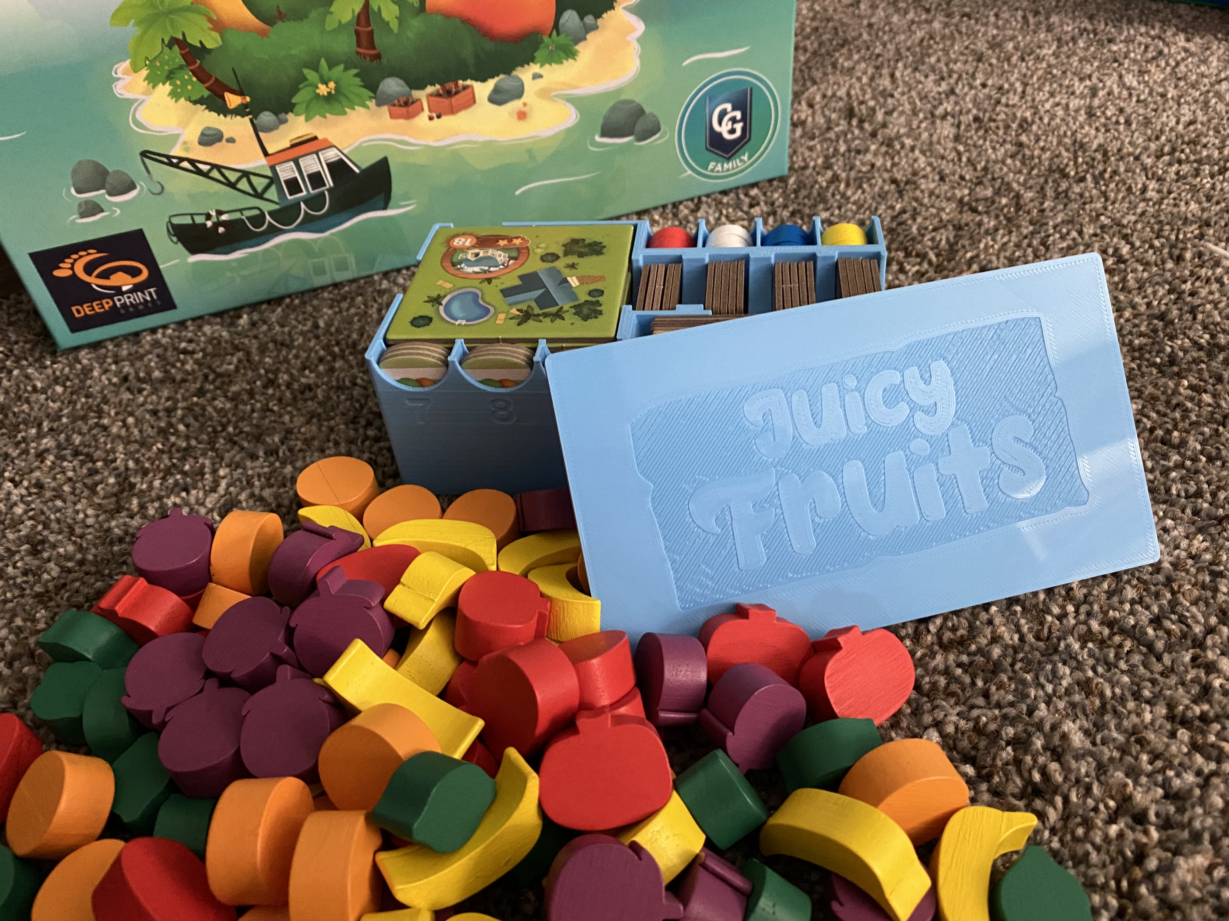 Juicy Fruits Game Organizer