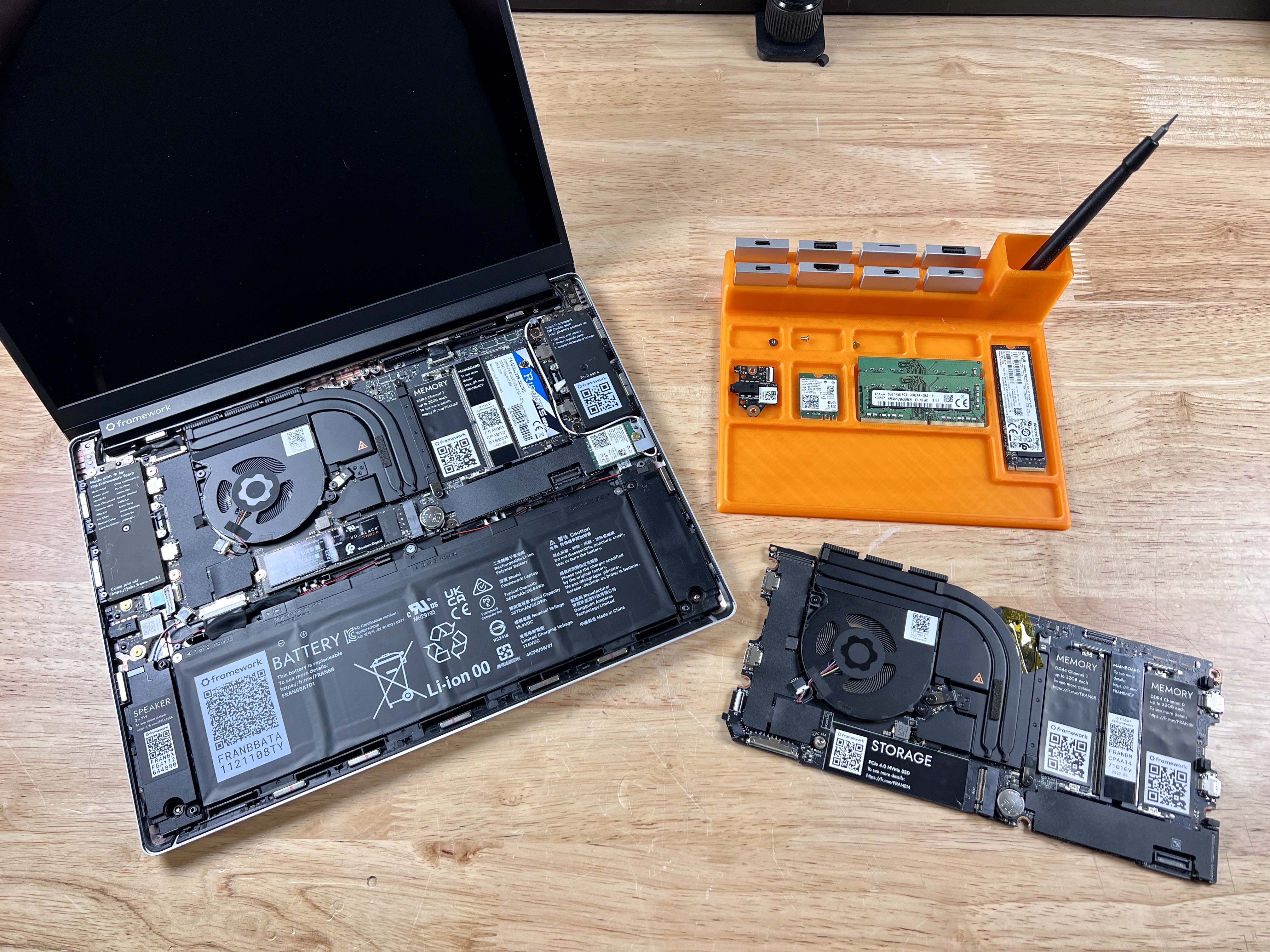 Framework Parts Tray