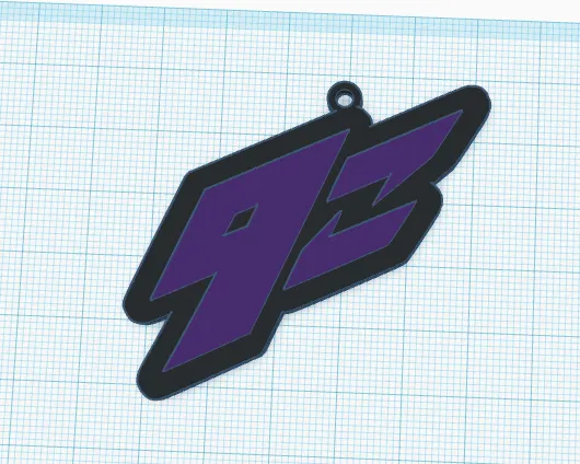 9z Team Logo (Keychain)