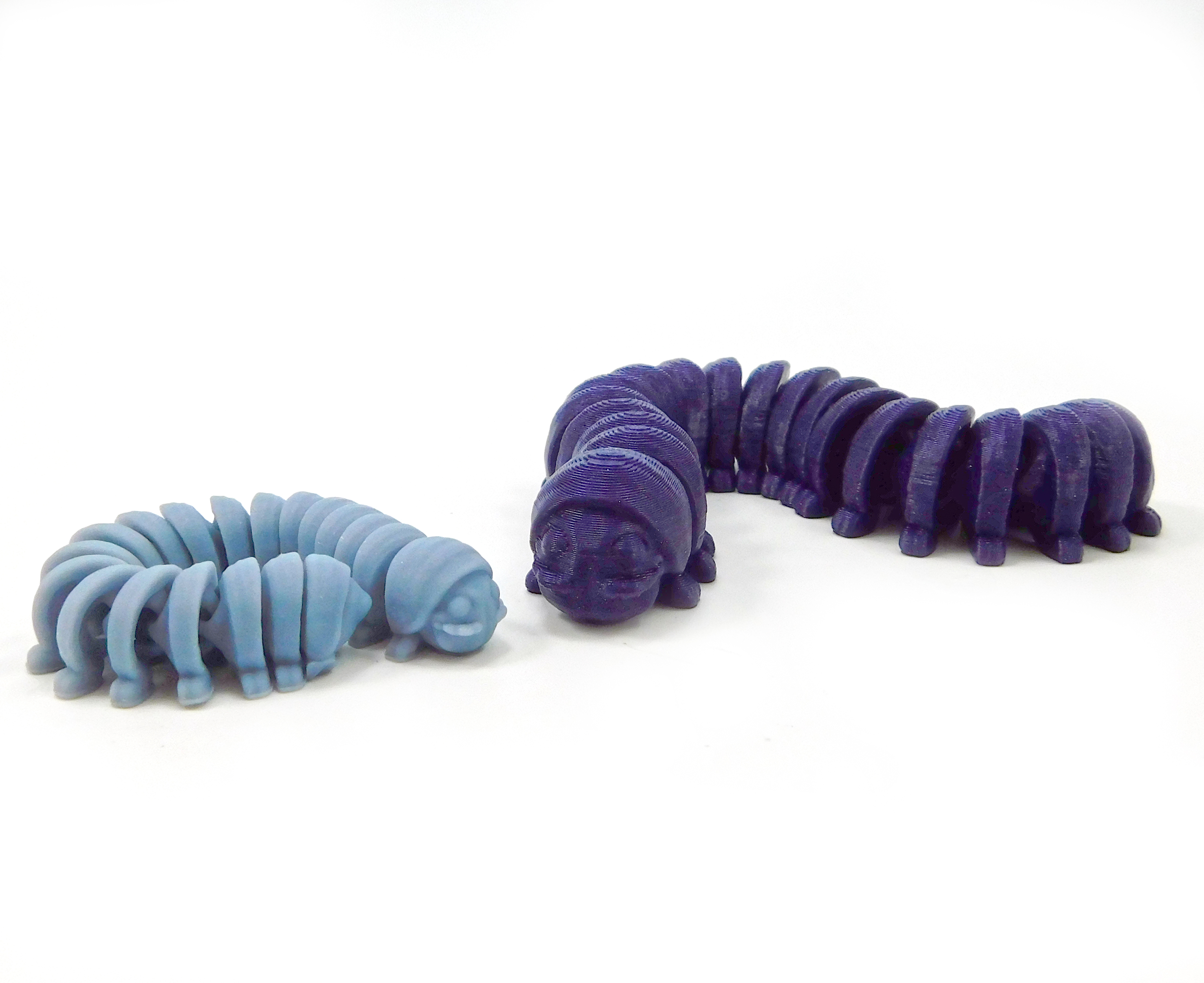 Milli: Print in place, support free,articulated millipede