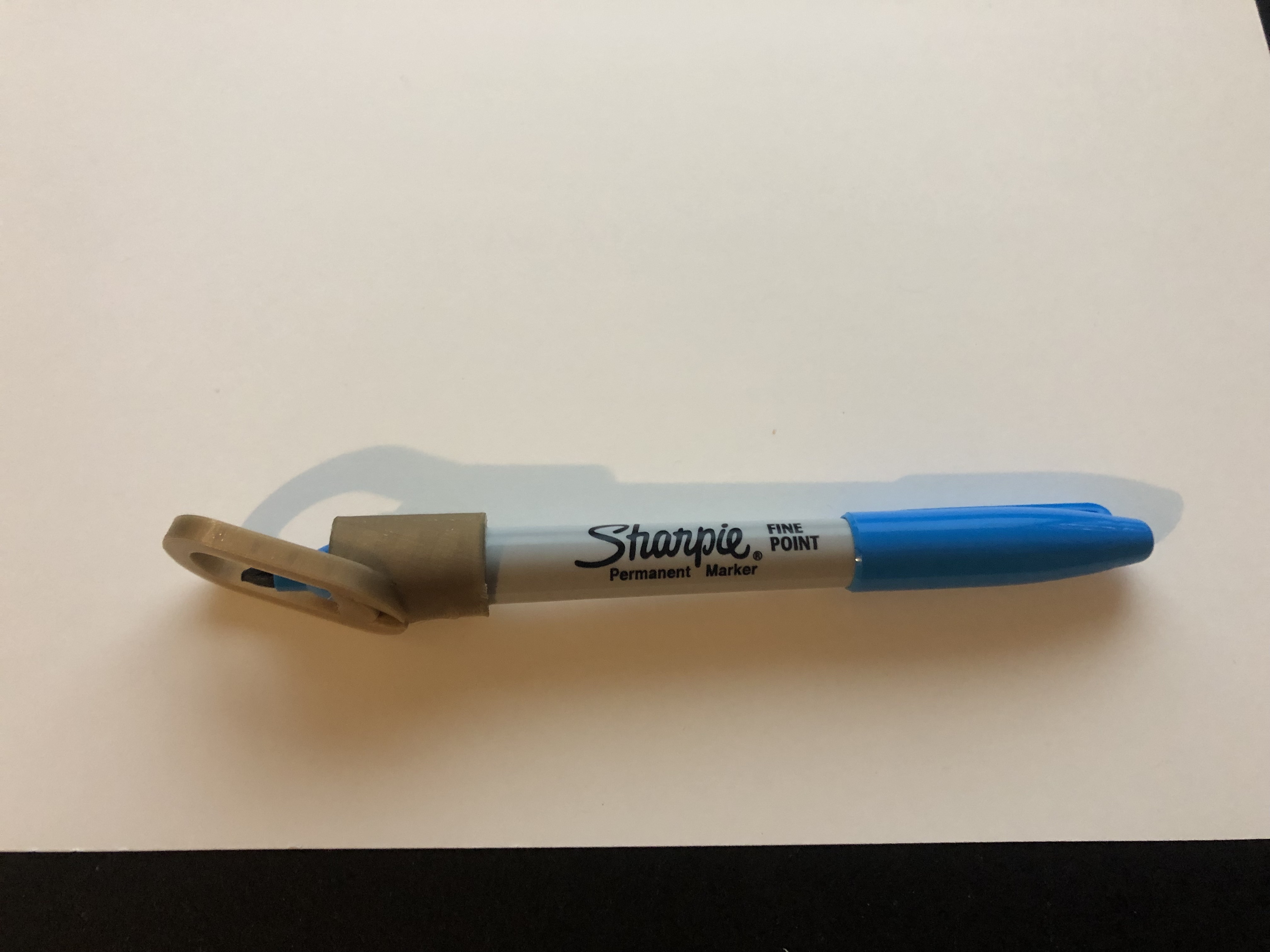 Angled Holder for Fine tipped Sharpie