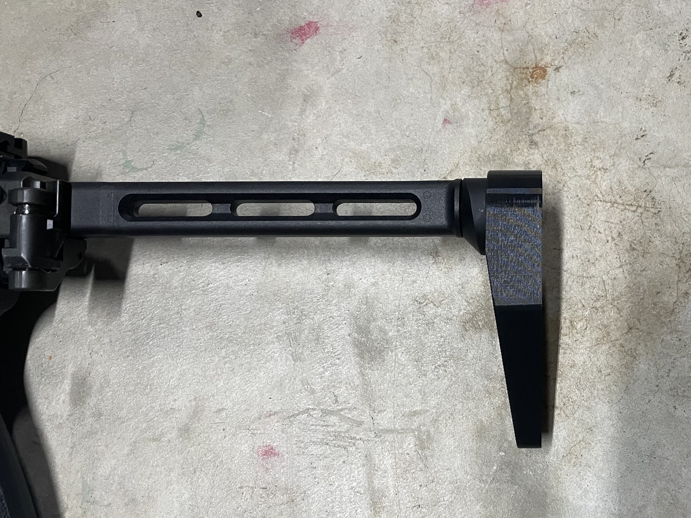 Pistol Brace for Sig PCB Folder and Gear Head Works Tailhook