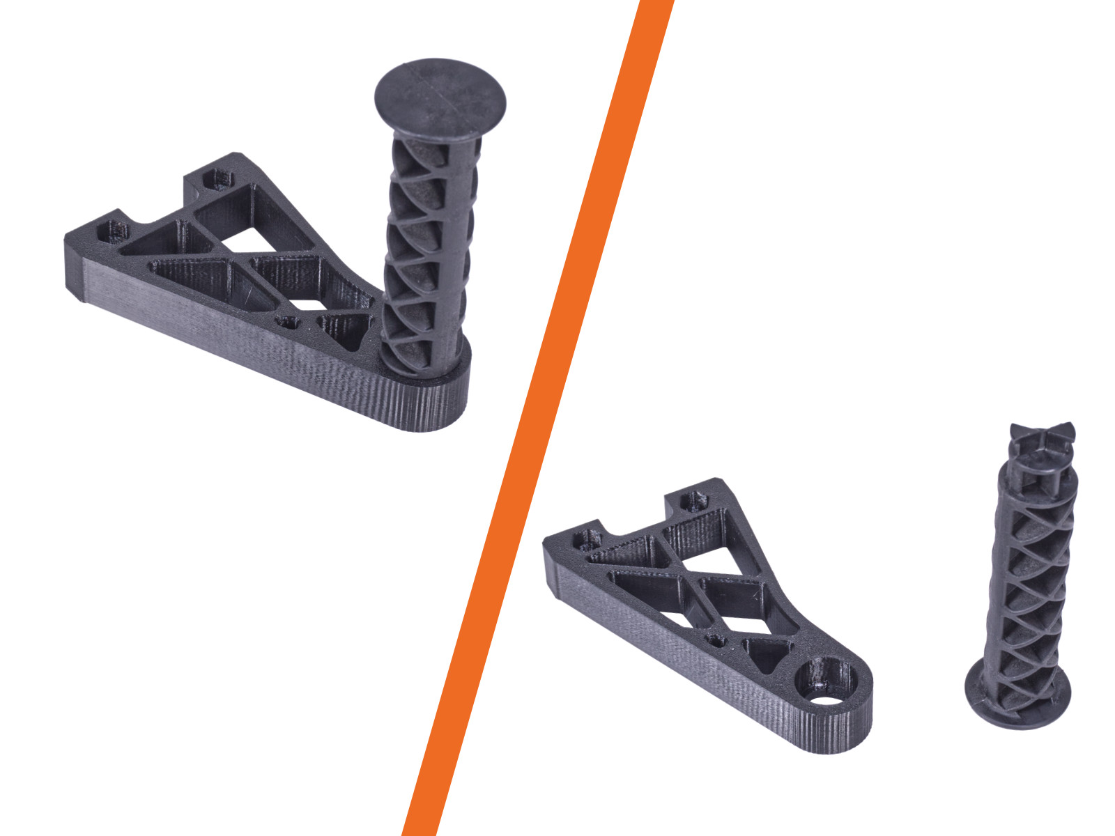 Enclosure spool holder - base