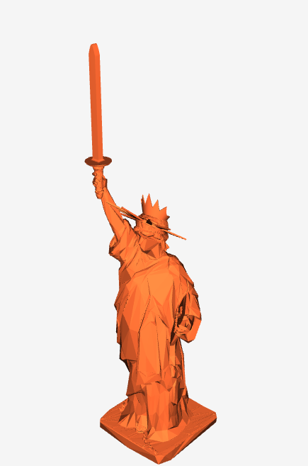 Chess Queen - Modified Statue Of Liberty