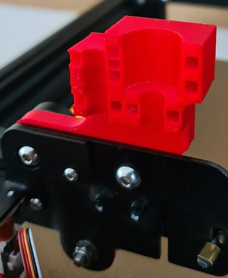 Enhanced Ender 5 Plus Print Head Cable Strain Relief Support by Dajomas ...