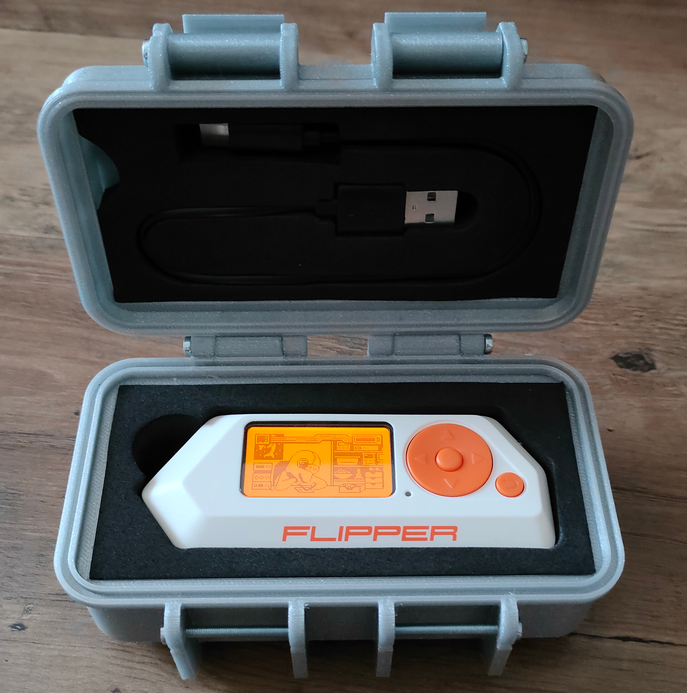 Miniatura 5 do modelo 3D Flipper Zero Case