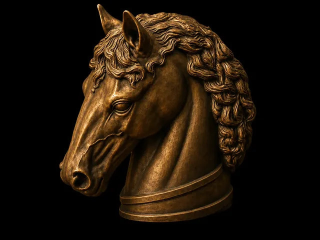 Busto de Cabeza de Caballo