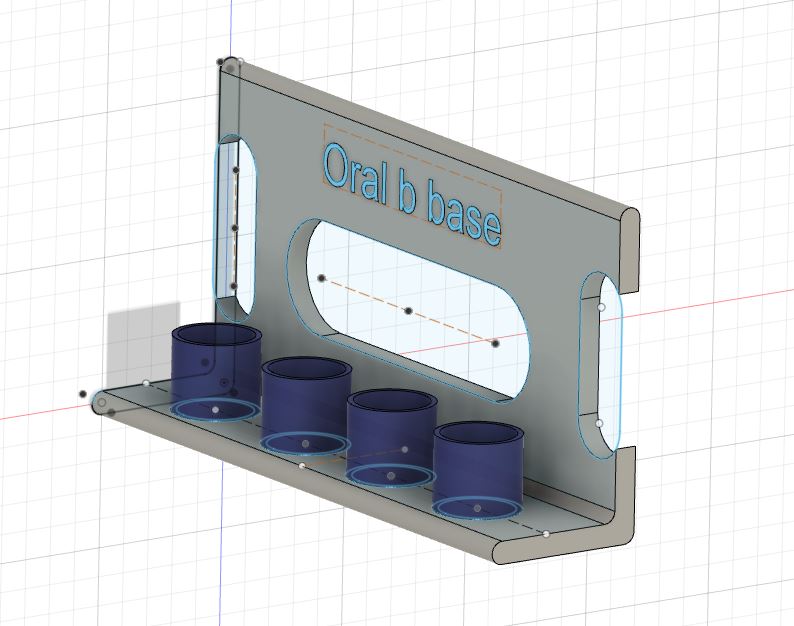 Oral-B Brush head stand