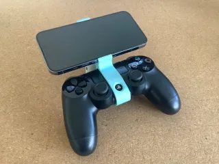 iPhone 13 & 14 Pro mount PS4 Controller by Layers Studio | Download free STL model | Printables.com