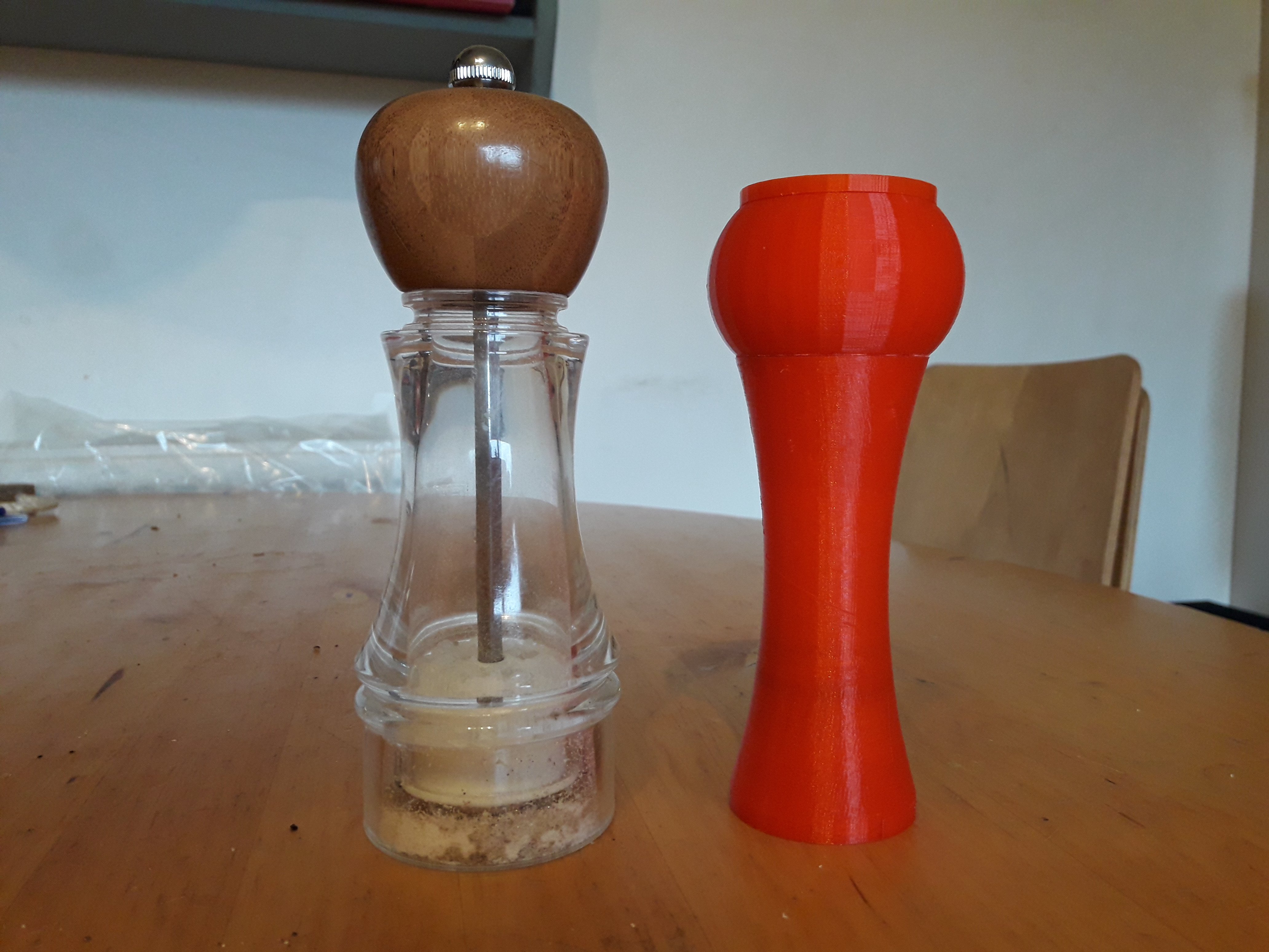 Easy Fill Pepper Mill Grinder