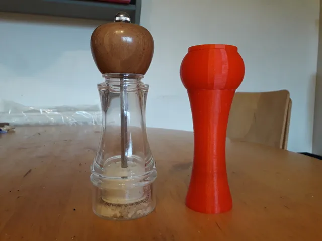 Easy Fill Pepper Mill Grinder