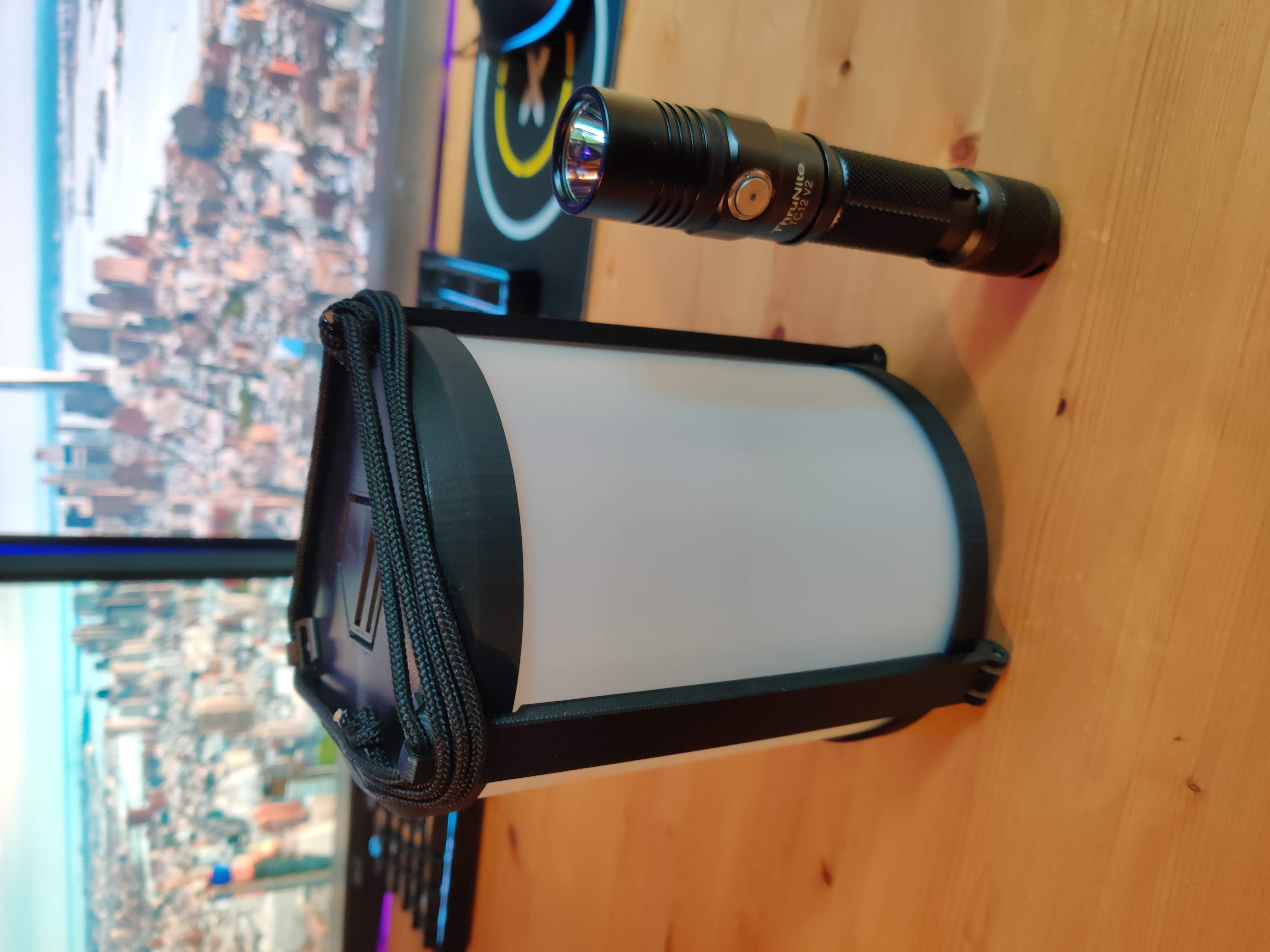 Camping Light (foldable) for Flashlight (Update V2) por tonpa888