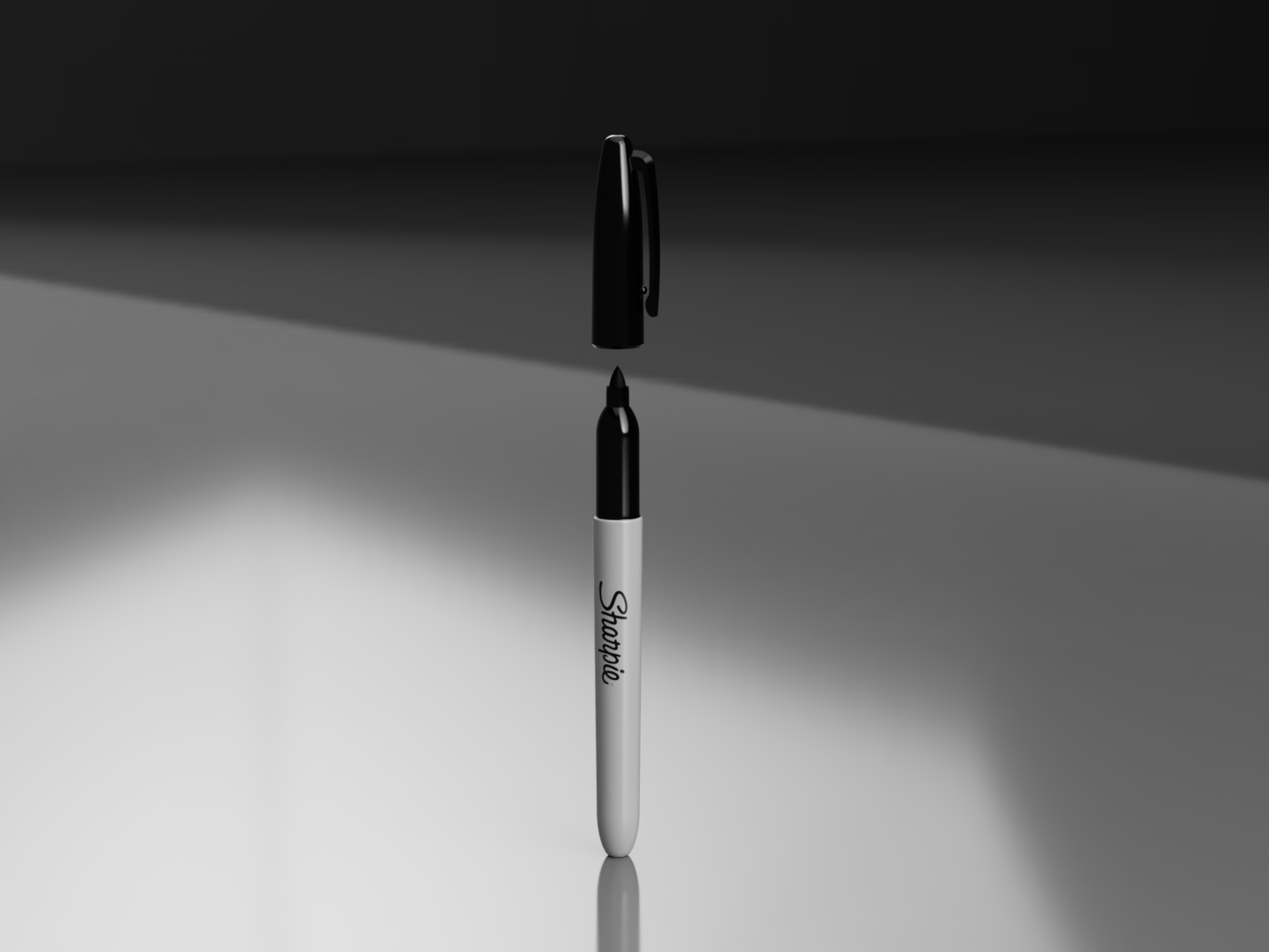 Use This to Make Sharpie Mods! (Sharpie Fine Point Reference Model) by