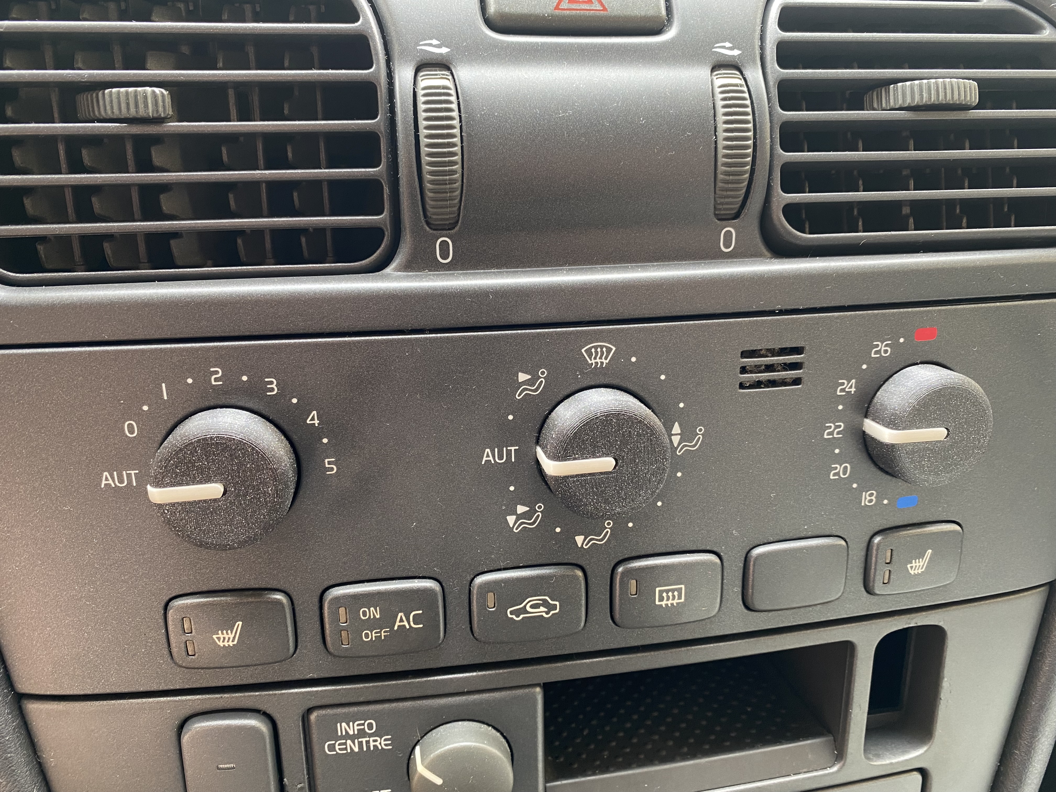Volvo S40 HVAC Knob.