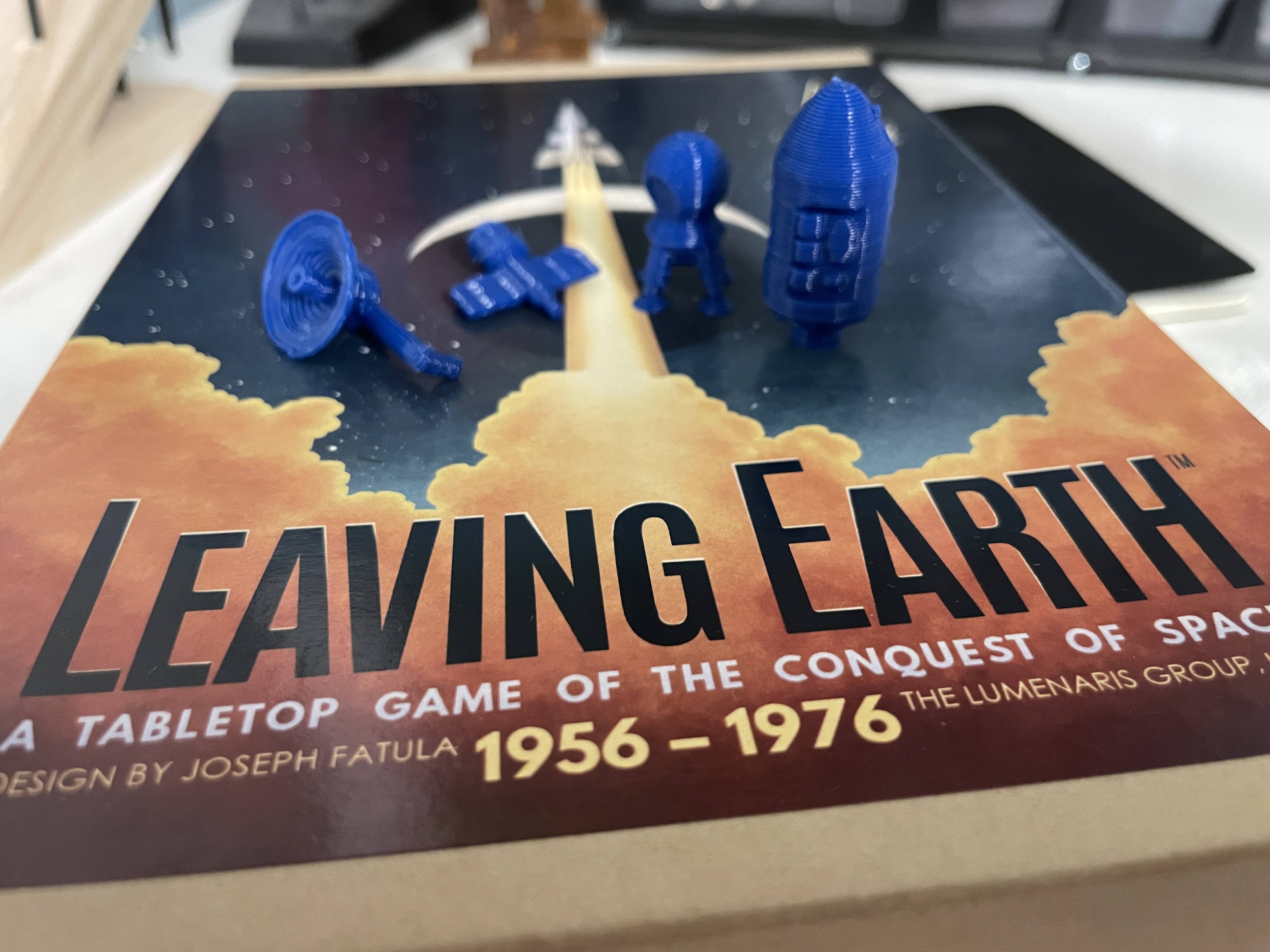Leaving Earth Spacecraft Tokens