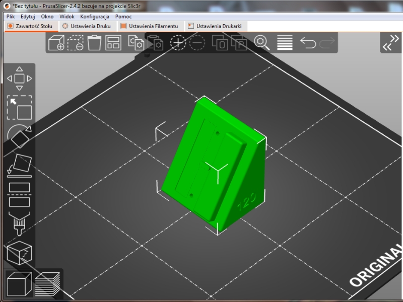 PTFE Chamfer Cutter for Prusa Mini 3D optimized remix by Damiano_PL Download free STL model
