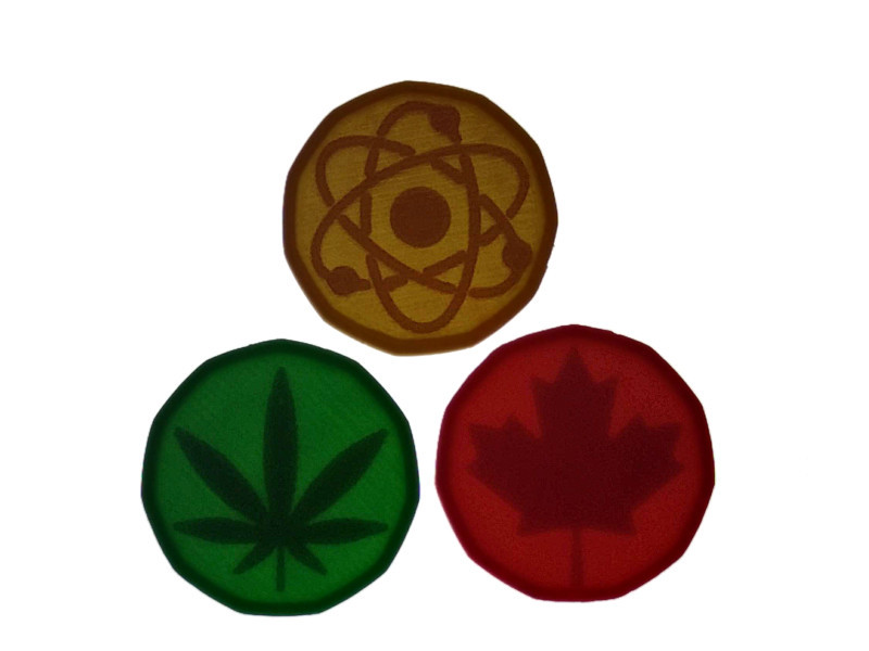 Hidden Lithophane Loonie Shopping Cart Tokens by Lyl3 Download free