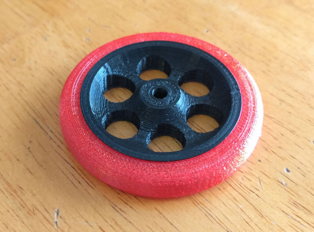 RC Airplane Wheel and Tire
