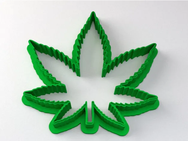 Cannabis Cookie Cutter - Marijuana Leaf