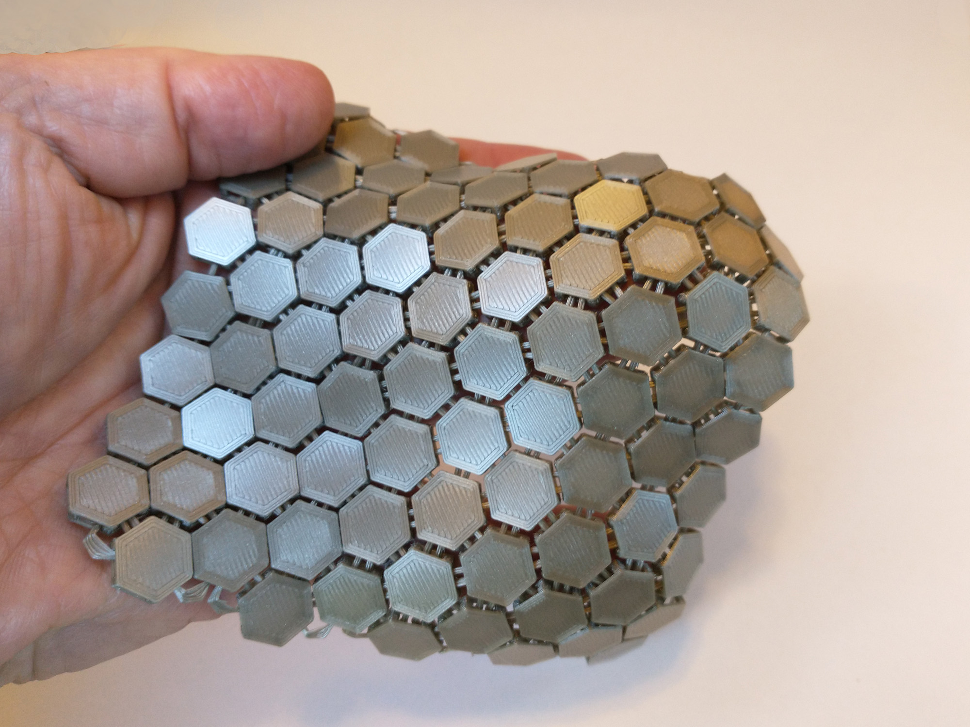 Fast Print HexMaille Fabric 3D model thumbnail
