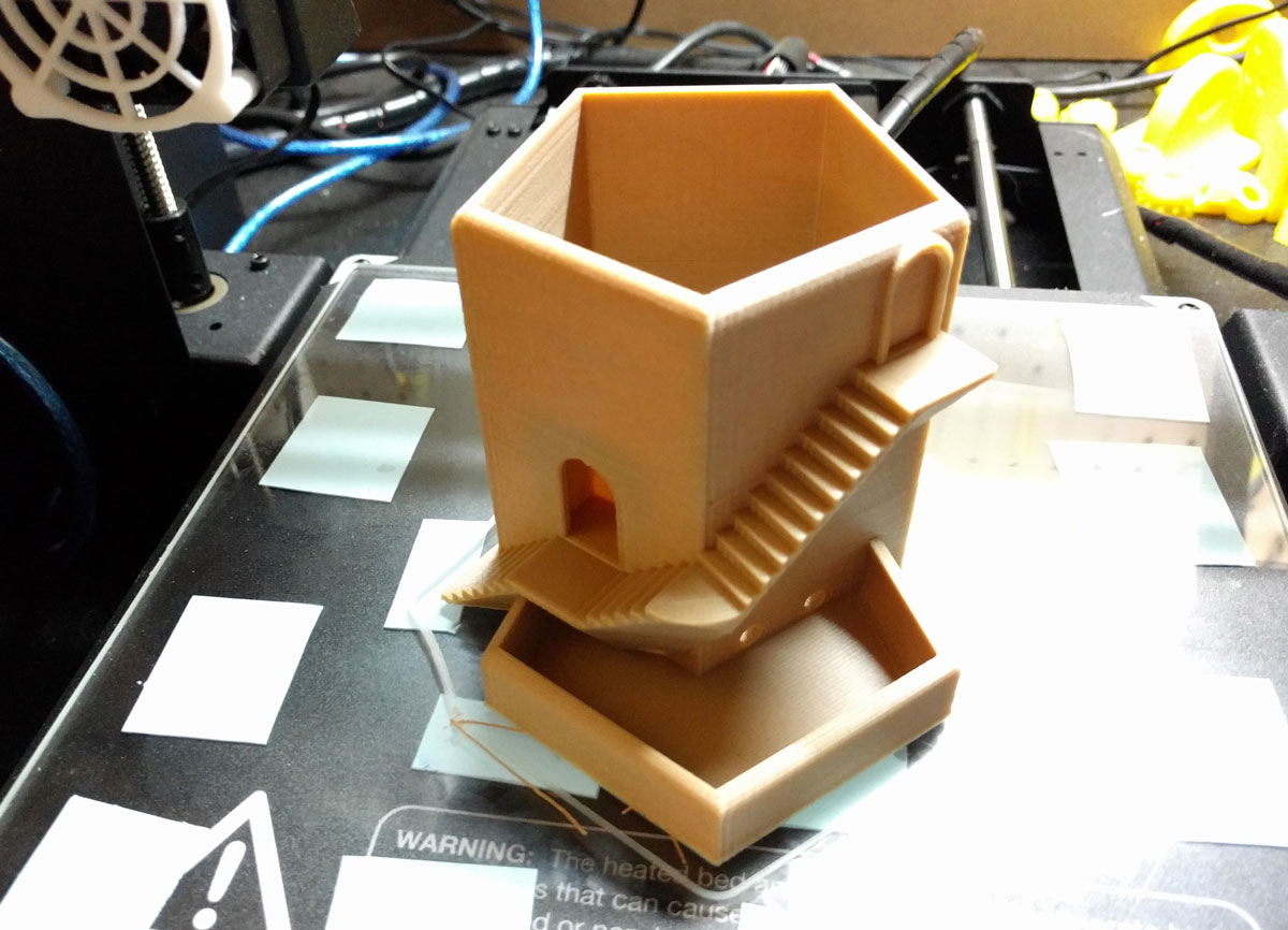 Miniatura 2 do modelo 3D Tower Planter Pot