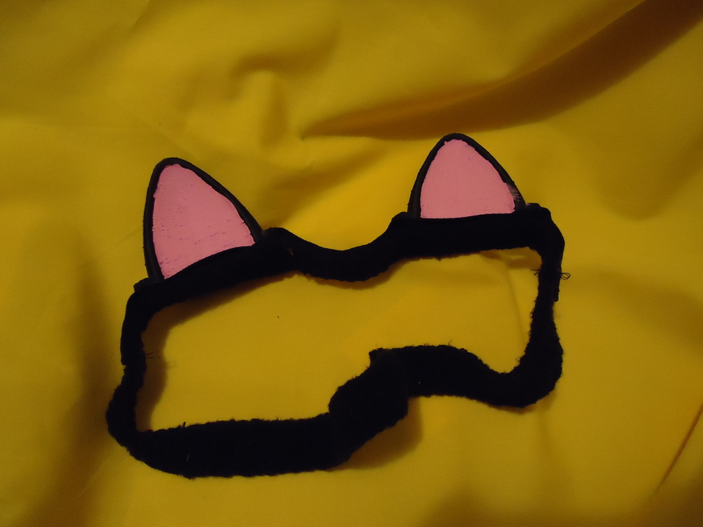 Cat Ears With Sewing Loops