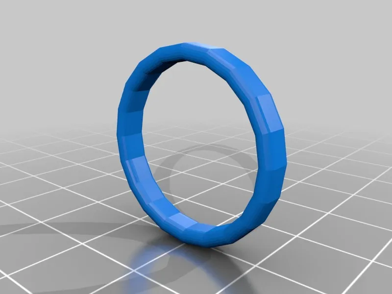 Plain Ring size 11 by StringGoddess | Download free STL model