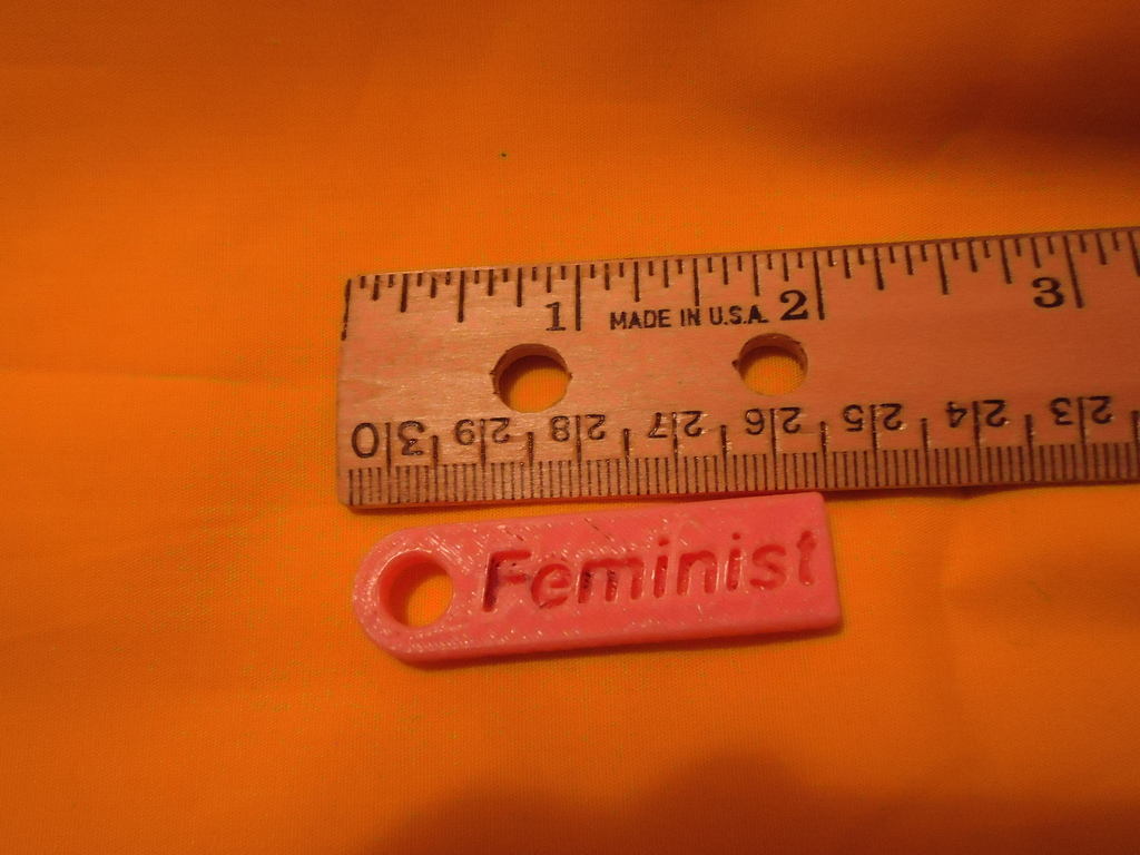 Feminist Key Fob