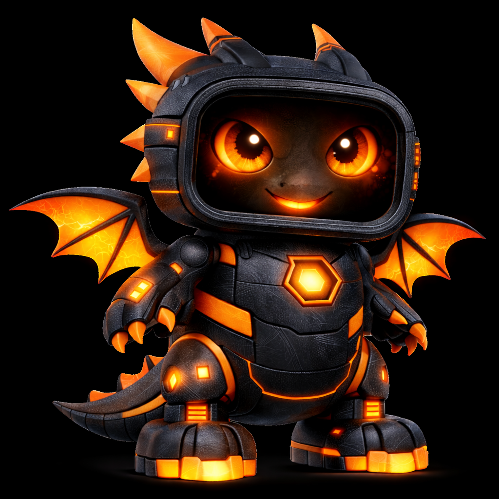 Dr. AGI – DragonLab Mascot (Prototype)