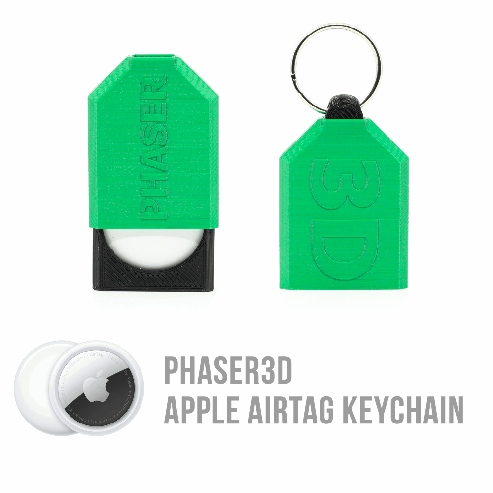 Phaser3D Concealed Air Tag Keychain Holder