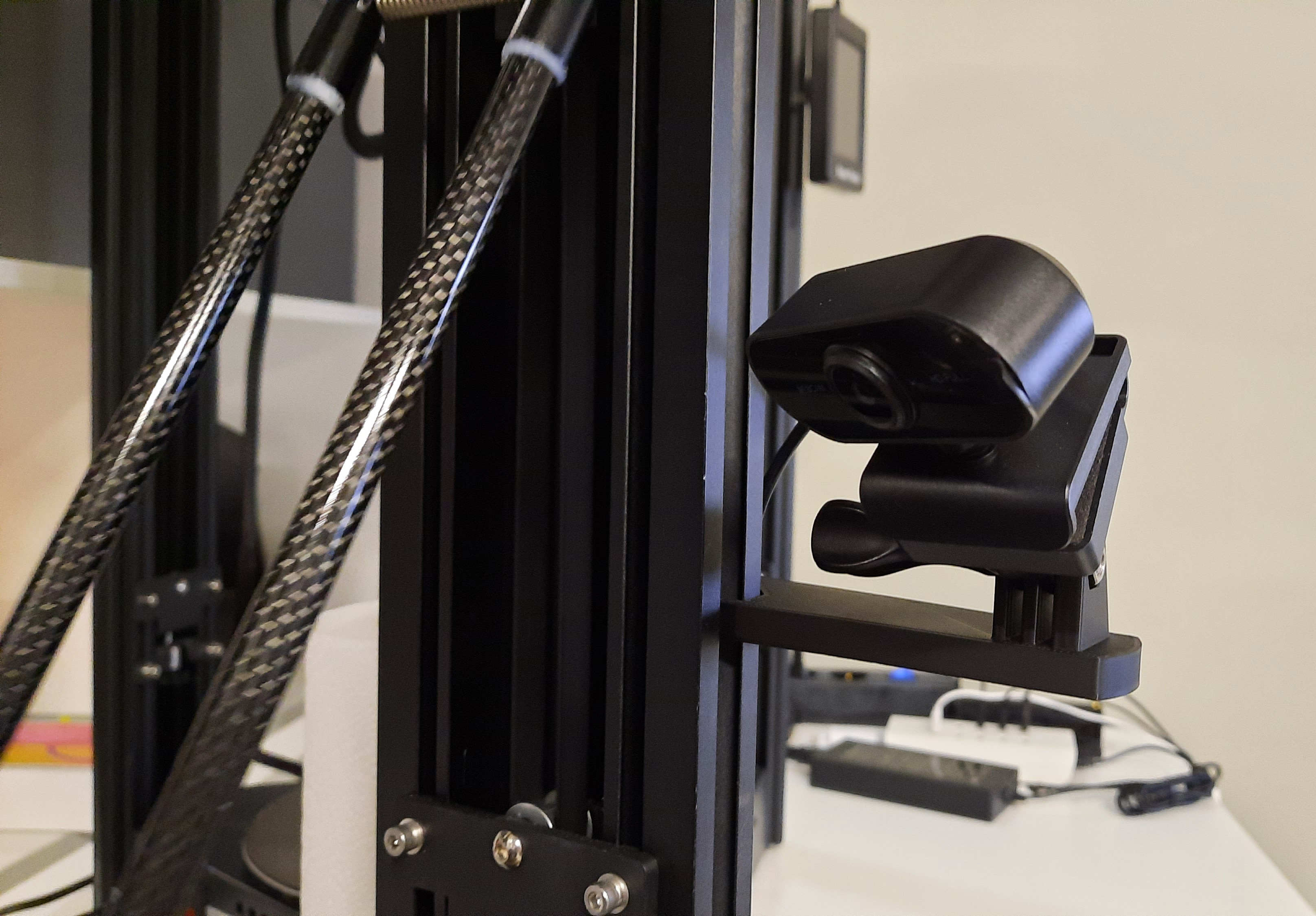 Cam mount for gopro webcam on the flsun v400 by 3djake download
