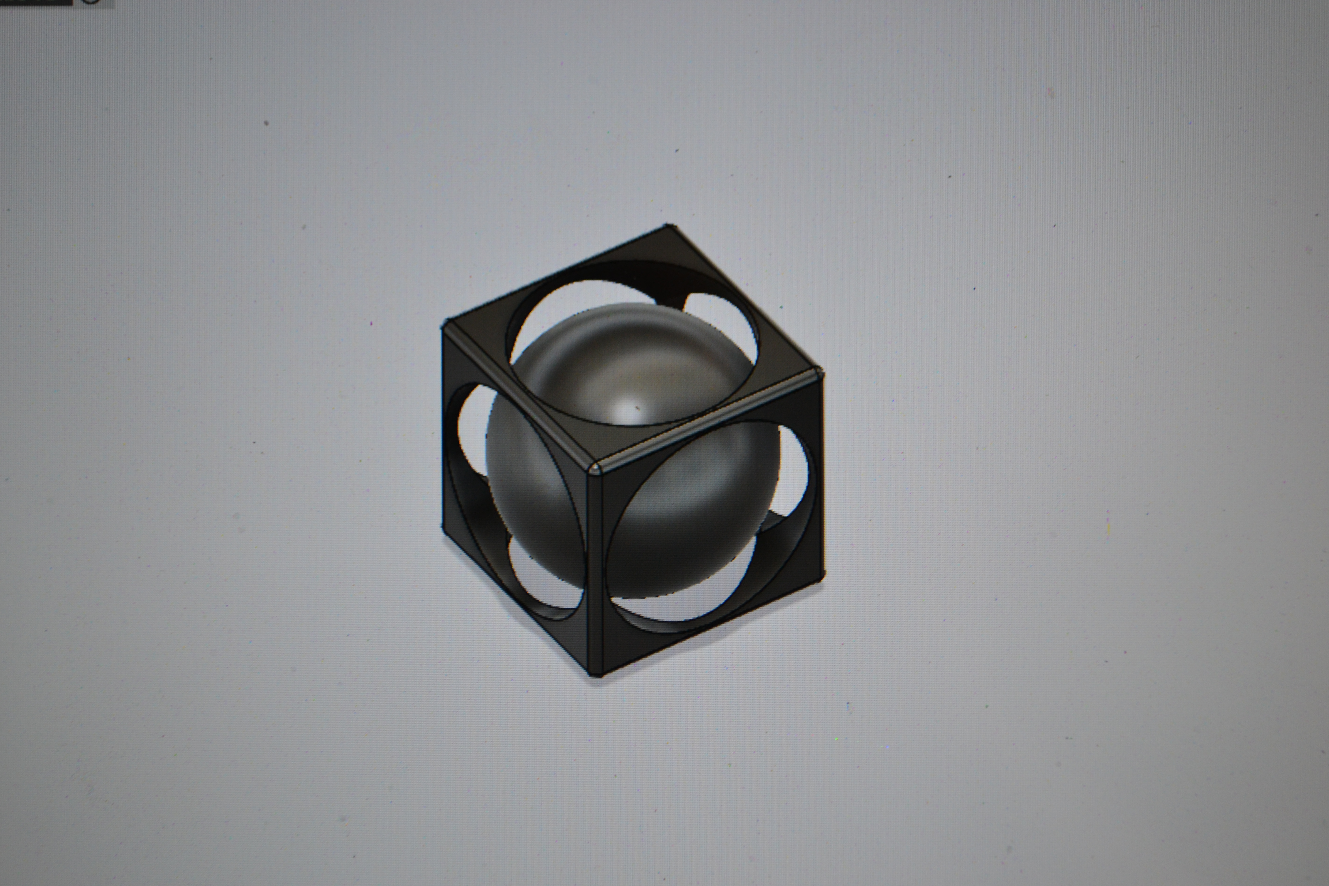 Ball In cubes