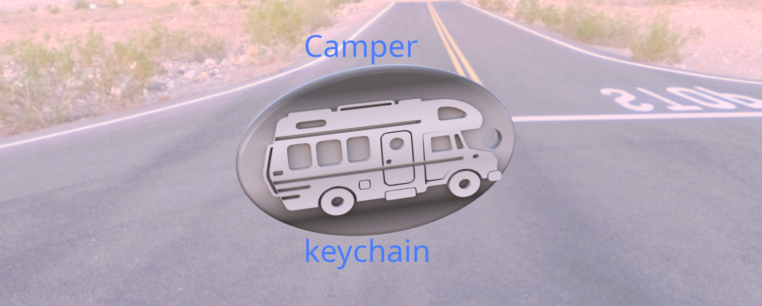 Camper keychain