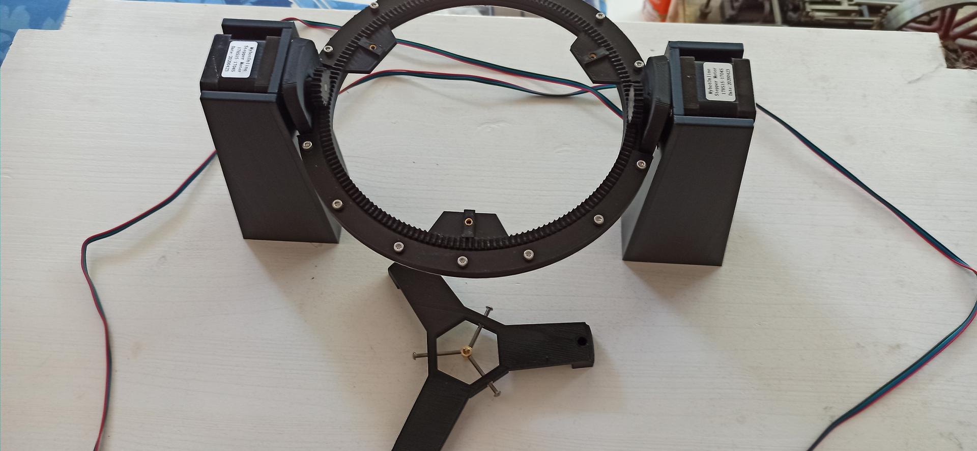 Rotary swivel unit 4 scanner / Dreh Schwenkeinheit für Scanner by