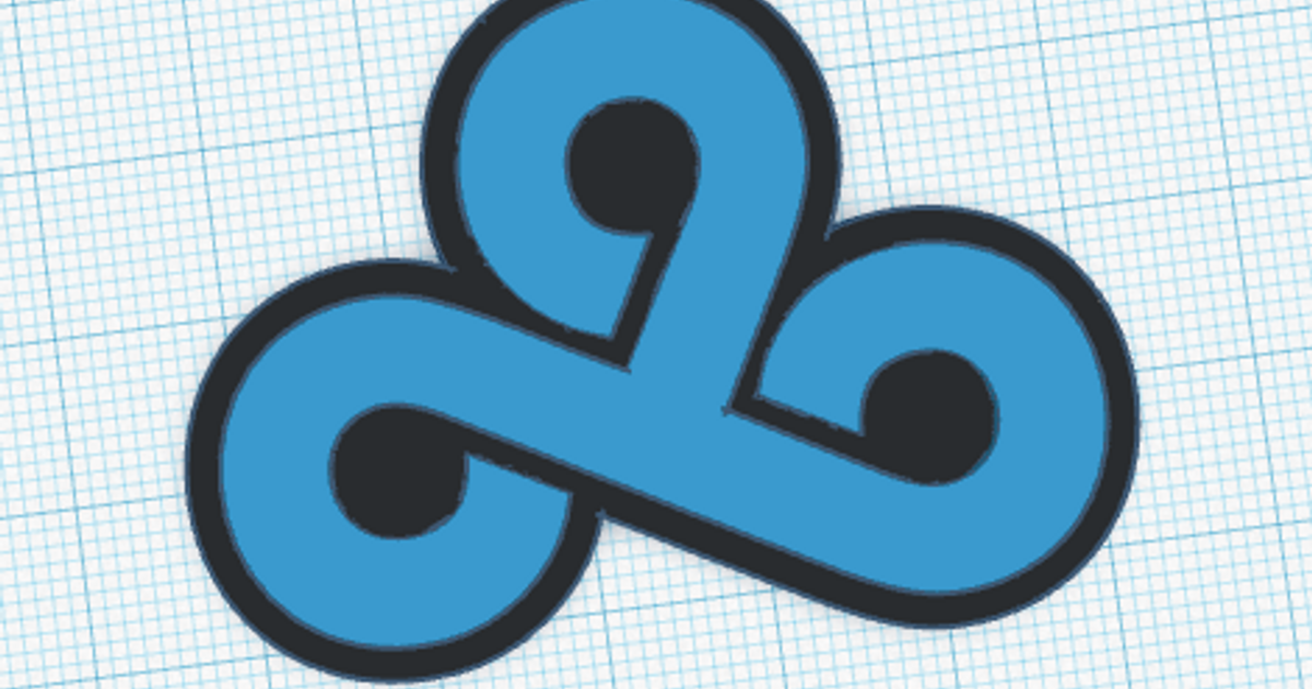 Cloud9 Logo (Keychain) by CalebTimoteo