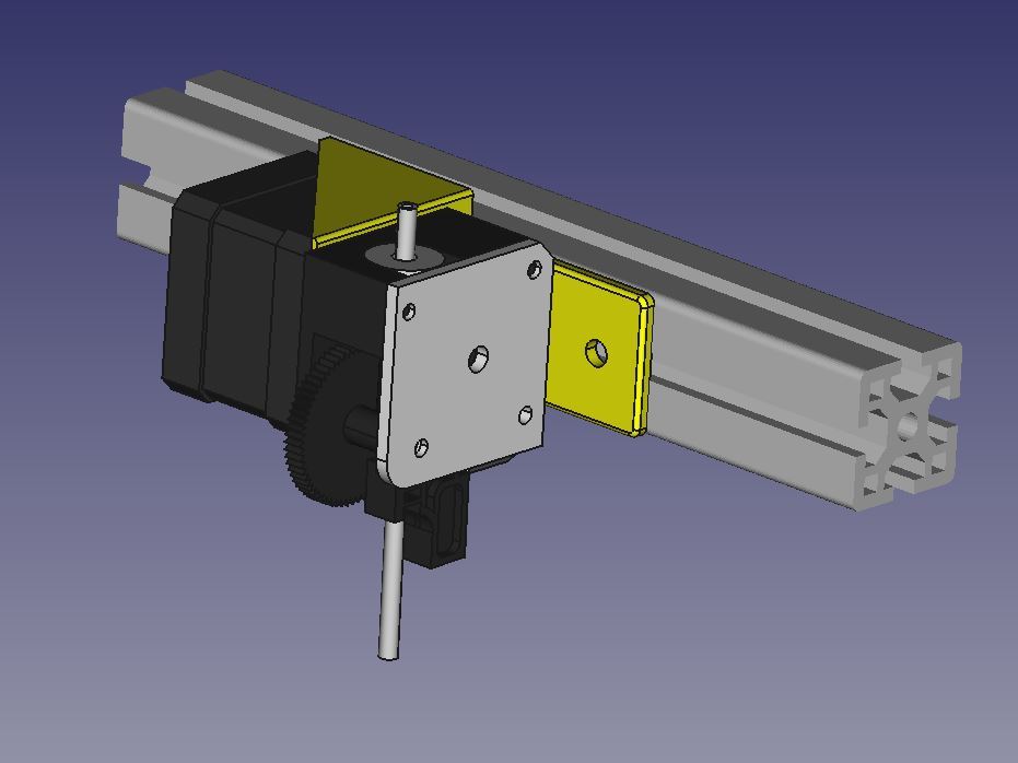 3030 Sidemount for Titan Extruder V1.1